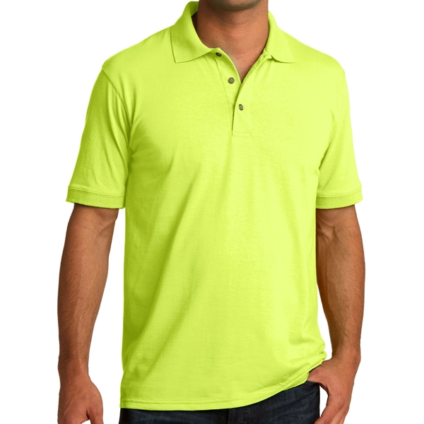 Lime color option for Jersey Knitted Polo