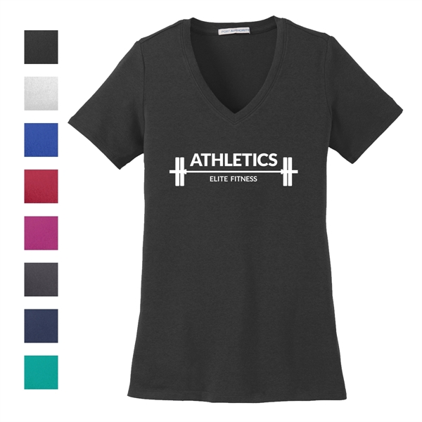 Black color option for Classy V Neck T Shirt