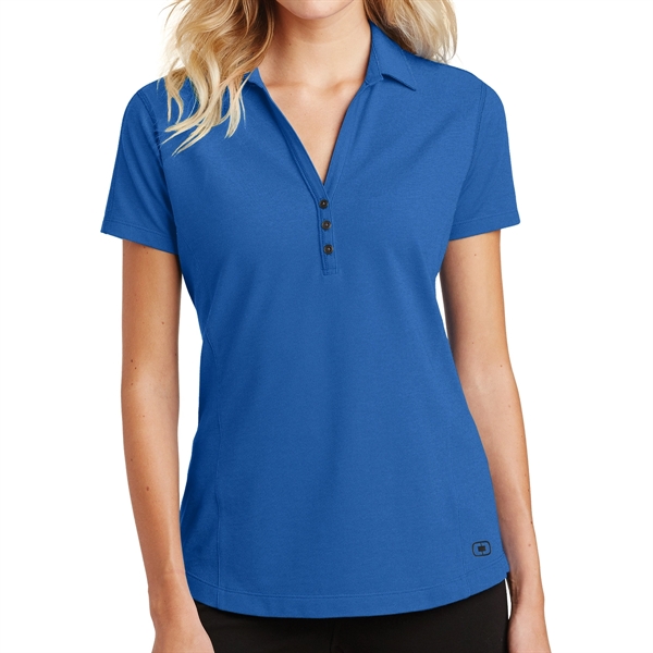 Electric Blue color option for Ogio® Women's Raglan Sleeved Polo