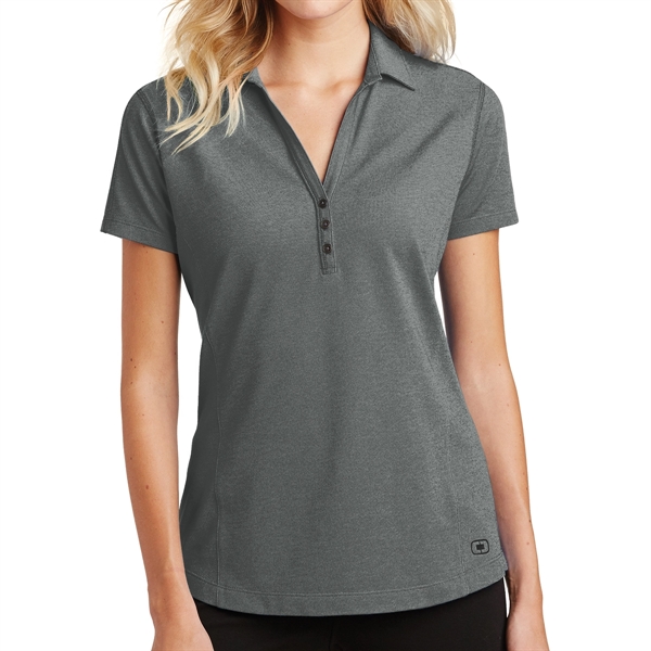 Petrol Gray color option for Ogio® Women's Raglan Sleeved Polo