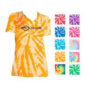Photo of Women's V Neck Tie Dye Tee