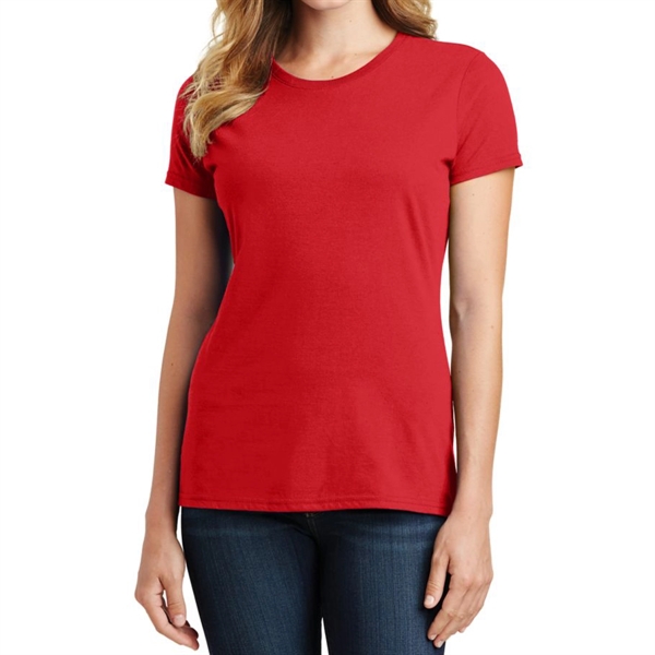 Bright Red color option for Comfy Ladies Tee