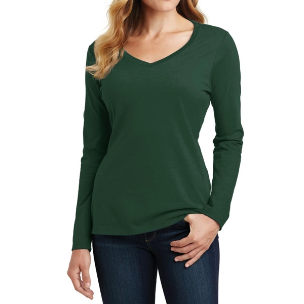 Forest Green color option for Vishaw Long Sleeve Ladies Tee