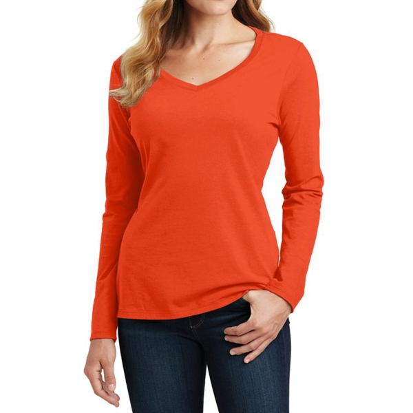 Orange color option for Vishaw Long Sleeve Ladies Tee