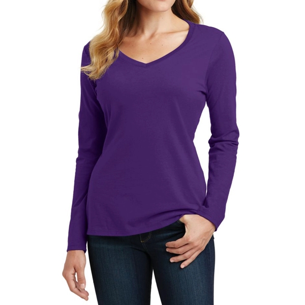 Team Purple color option for Vishaw Long Sleeve Ladies Tee