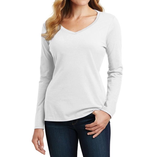 White color option for Vishaw Long Sleeve Ladies Tee
