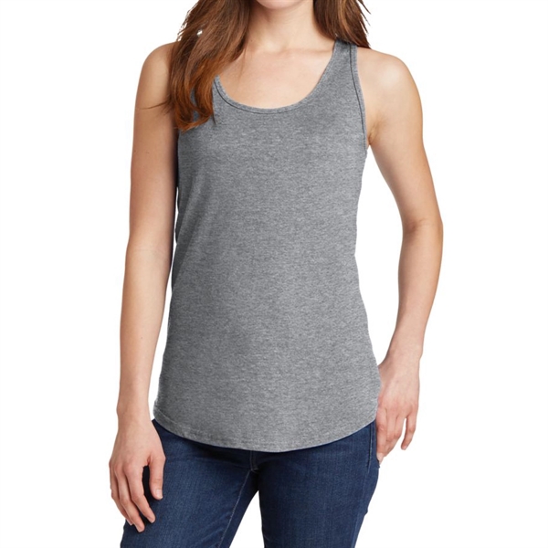 Athletic Heather color option for Women's Cotton Tank Top