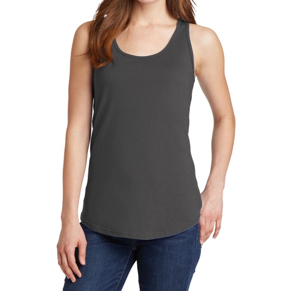Charcoal color option for Women's Cotton Tank Top