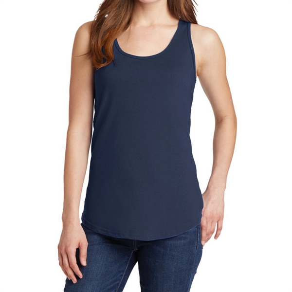 Navy color option for Women's Cotton Tank Top