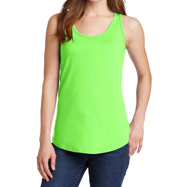 Neon Green color option for Women's Cotton Tank Top