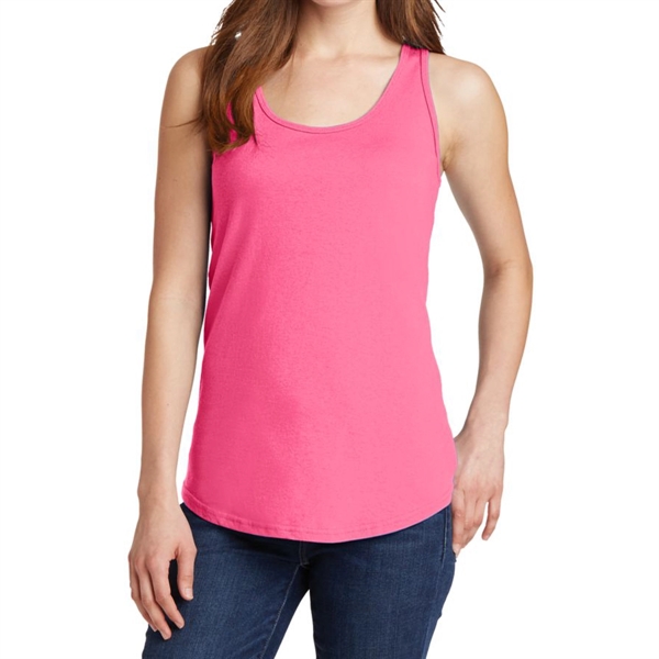 Neon Pink color option for Women's Cotton Tank Top