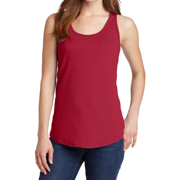 Red color option for Women's Cotton Tank Top