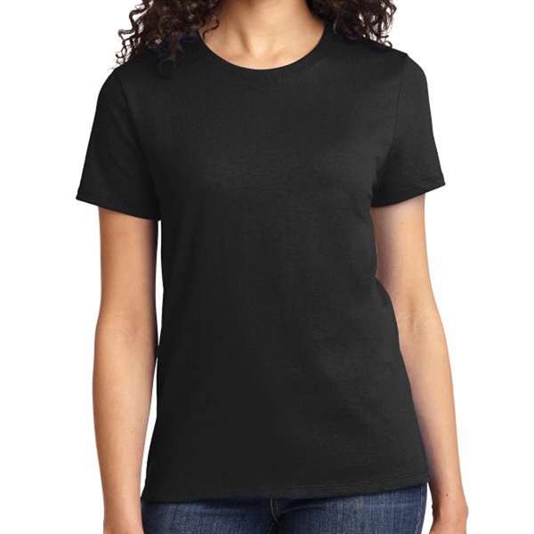 Charcoal color option for Port & Company® Women's Everyday T Shirt