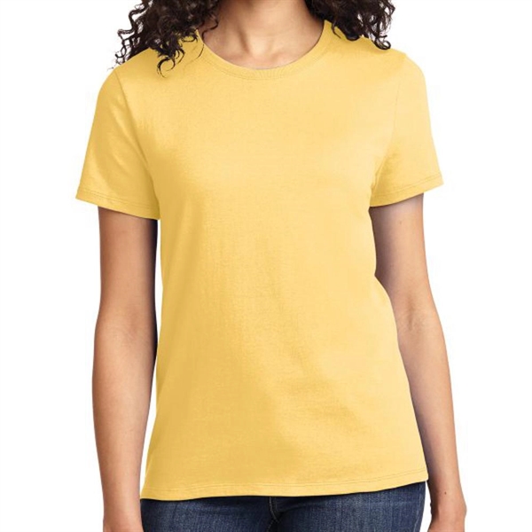 Daffodil Yellow color option for Port & Company® Women's Everyday T Shirt