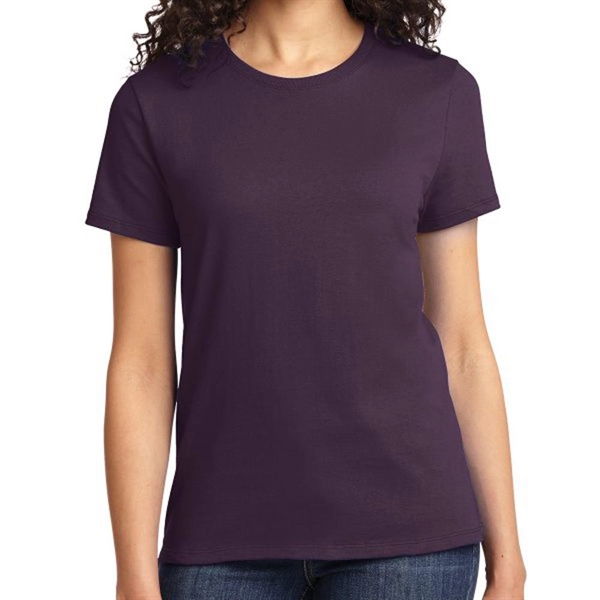 Eggplant color option for Port & Company® Women's Everyday T Shirt