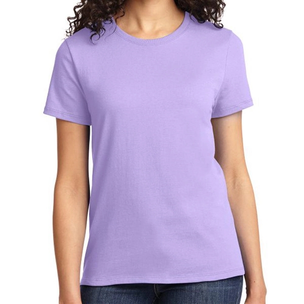 Lavender color option for Port & Company® Women's Everyday T Shirt