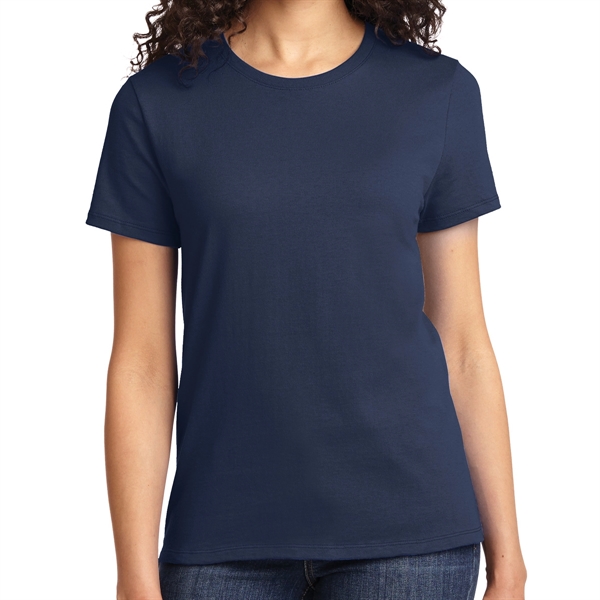 Navy color option for Port & Company® Women's Everyday T Shirt