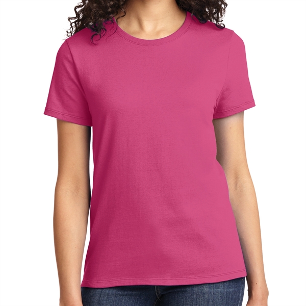 Pale Pink color option for Port & Company® Women's Everyday T Shirt