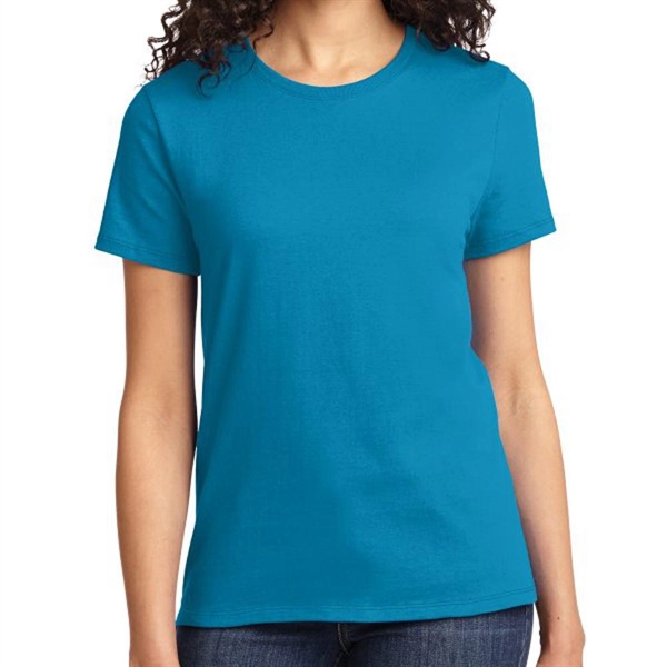 Turquoise color option for Port & Company® Women's Everyday T Shirt