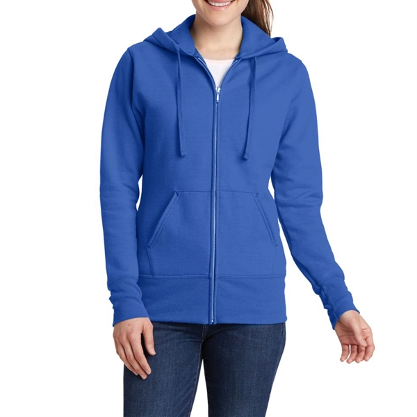 Royal Blue color option for Women's Full Zip Sweatshirt With Hood
