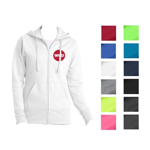 Main photo of Women's Full Zip Sweatshirt With Hood