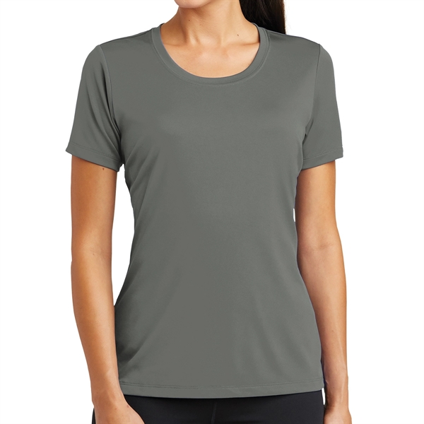 Dark Smoke Gray color option for Platform Ladies' Posi Charge® Tough Tee