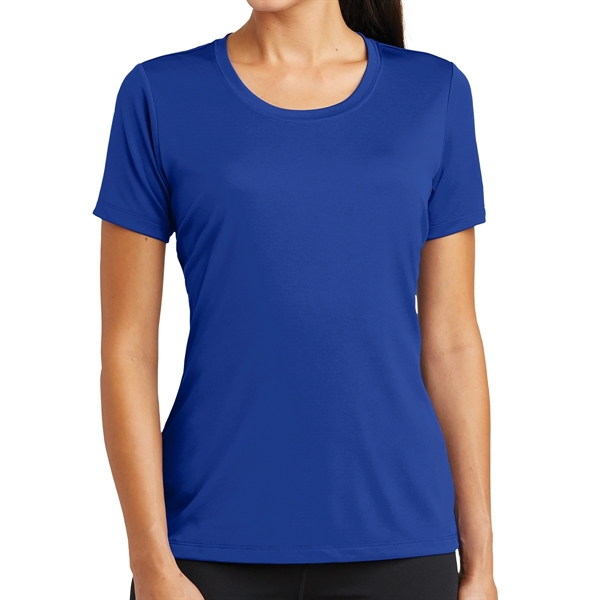 True Royal color option for Platform Ladies' Posi Charge® Tough Tee