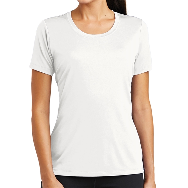 White color option for Platform Ladies' Posi Charge® Tough Tee