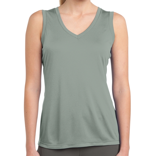 Silver color option for Armless Polyester Shirt