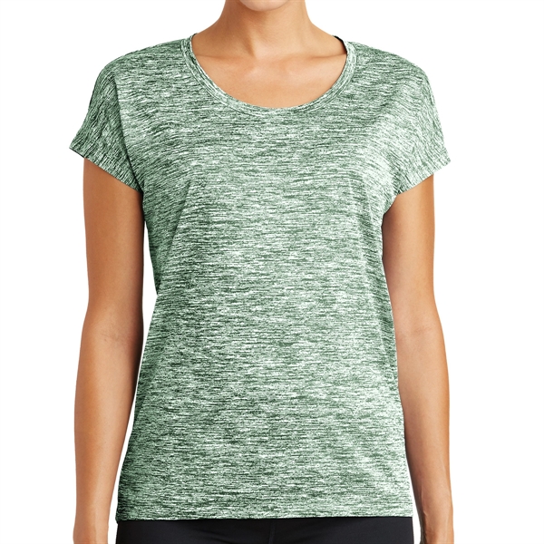 Forest Green Electric color option for Ladies' Heather Sporty Tee