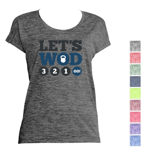Main photo of Ladies' Heather Sporty Tee