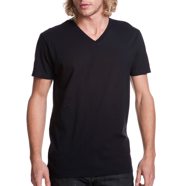Black color option for Simple Fitted V Shirt