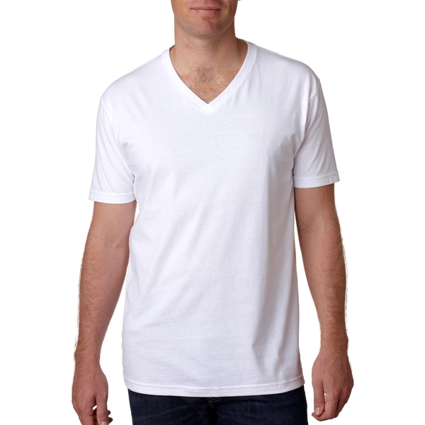 White color option for Simple Fitted V Shirt