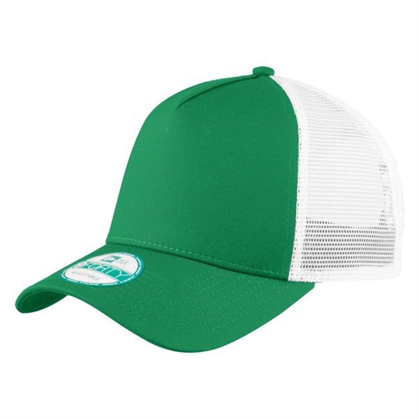 Kelly/White color option for Captain's Men Face Cap