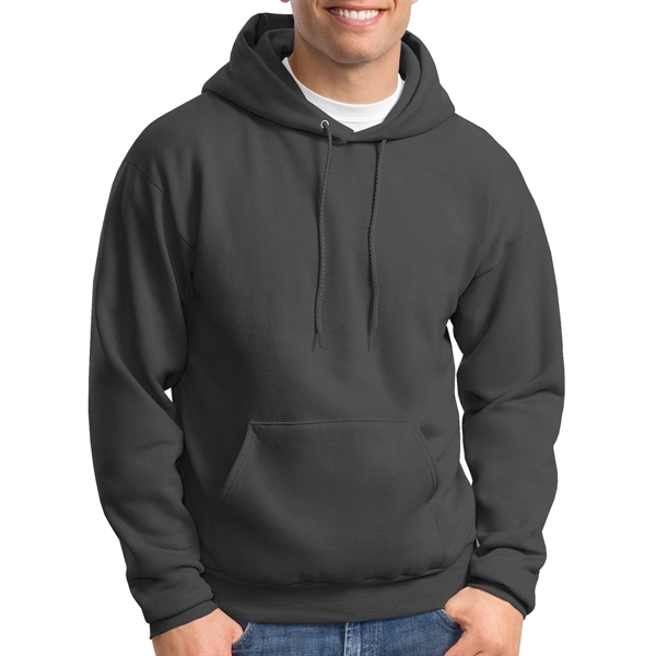 Charcoal color option for Hanes® Eco Smart® Sweatshirt Hoodie