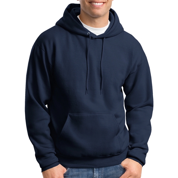 Navy color option for Hanes® Eco Smart® Sweatshirt Hoodie