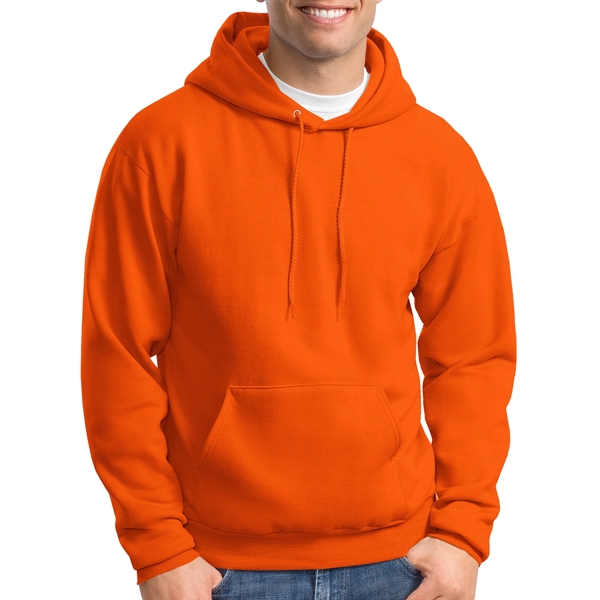 Orange color option for Hanes® Eco Smart® Sweatshirt Hoodie