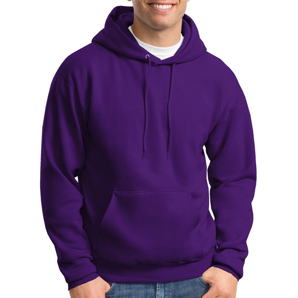 Purple color option for Hanes® Eco Smart® Sweatshirt Hoodie