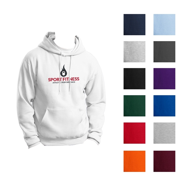 White color option for Hanes® Eco Smart® Sweatshirt Hoodie