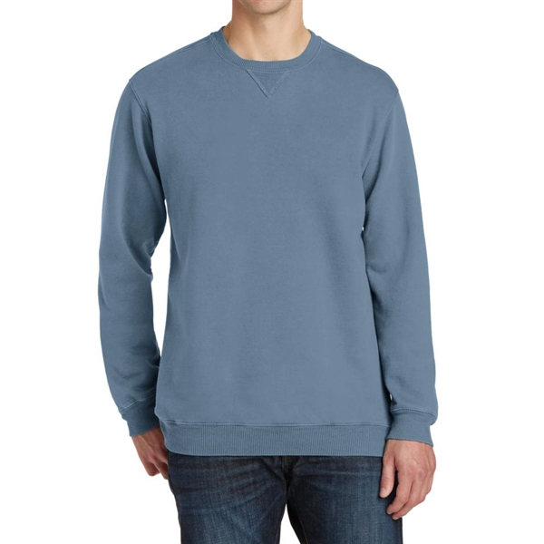 Blue Moon color option for Branded Pigment Dyed Sweatshirt