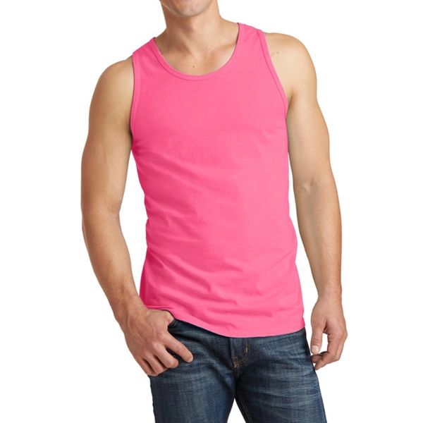 Neon Pink color option for Stylish Pigment Dyed Tank Top
