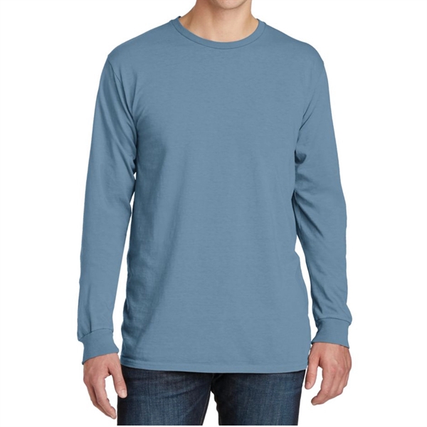 Denim Blue color option for Pigment Dyed Cotton Tee