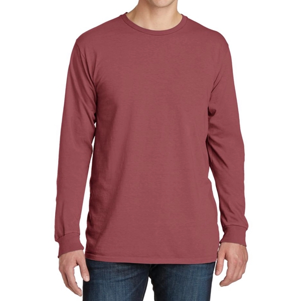 Merlot color option for Pigment Dyed Cotton Tee