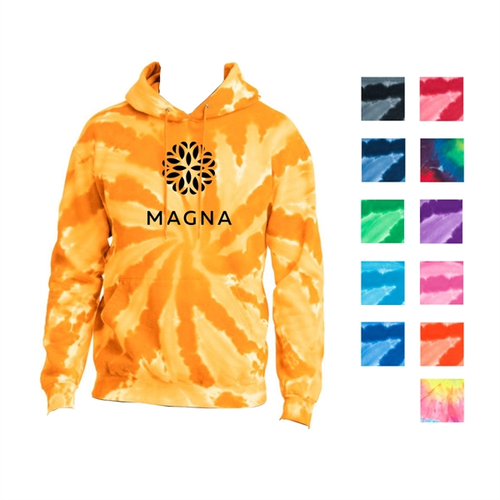 Main photo of Port & Company® Tie Dye Hoodie Sweatshirt