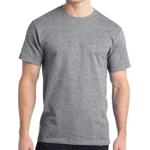 Athletic Heather color option for Port & Company® Ringspun Cotton T Shirt