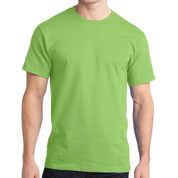 Lime color option for Port & Company® Ringspun Cotton T Shirt