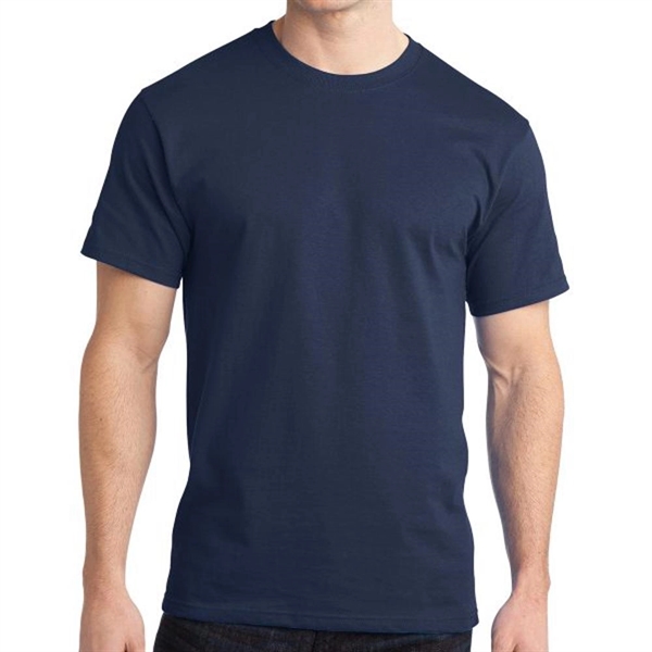 Navy color option for Port & Company® Ringspun Cotton T Shirt