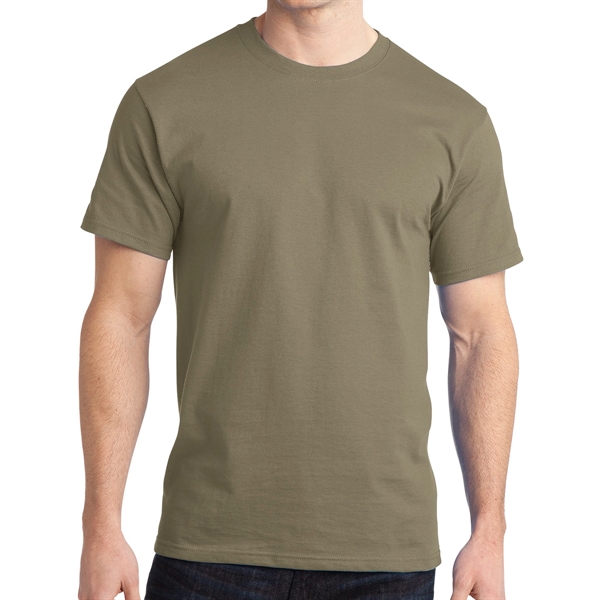 Olive color option for Port & Company® Ringspun Cotton T Shirt