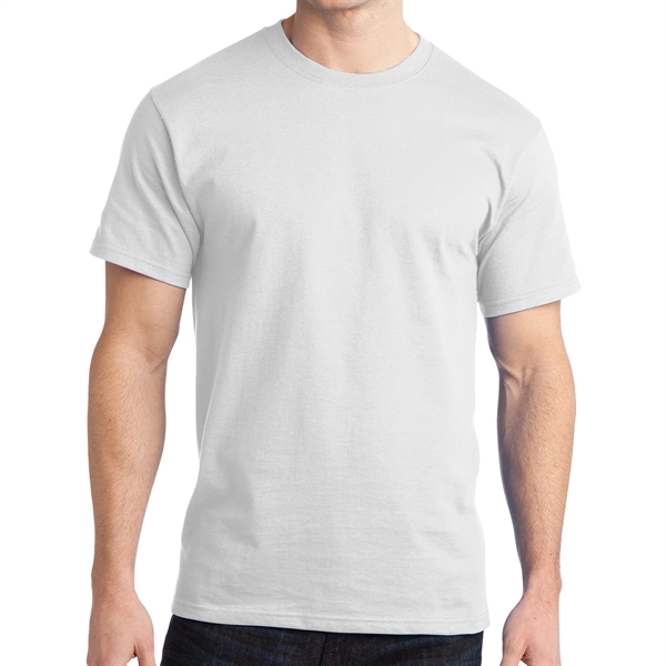 White color option for Port & Company® Ringspun Cotton T Shirt