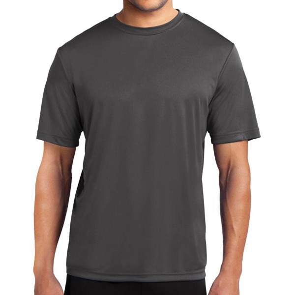 Charcoal color option for Polyester T Shirt